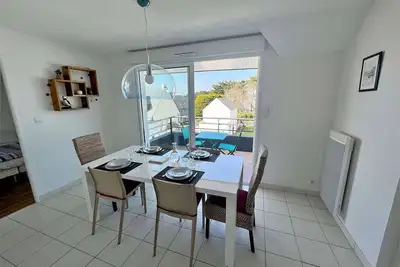 Image de Appartement 3* à Étel - Terrasse double, parking privé