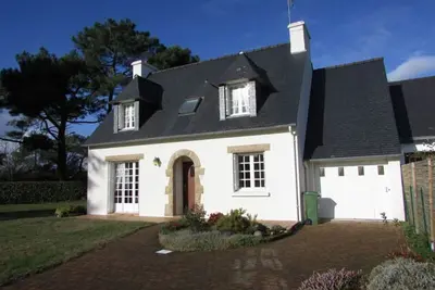 Image de Maison 5 pièces calme proche plage avec jardin, animaux acceptés