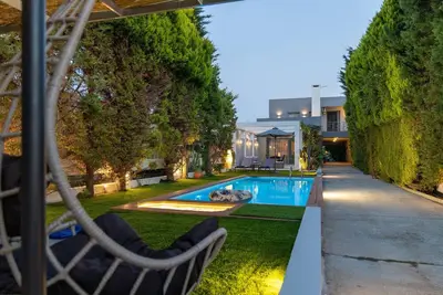 Image de Hestia Grey Villa Luxury Property next to the Beach near Rethimno