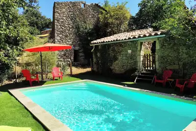 Image de Gîte des Mimosas au cœur des Cévennes pour amoureux de nature et de randos