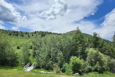 Image de 2 separate cabins, sleeps a total of 12, on 4 acres in Lava Hot Springs! !