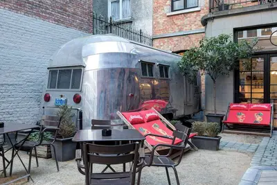 Image de Cozy Caravan with WiFi in The Vintage Hotel Brussels