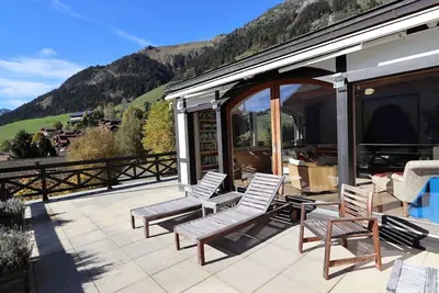 Charming Swiss Village Home With Pool & Spa