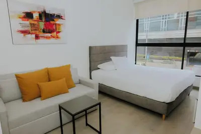 Image de Apto con coworking Usaquén cerca Fundación SantaFe