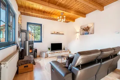 Image de Maison de vacances 'Elisabeth' avec vue sur la montagne, jardin privé et Wi-Fi
