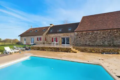 Image de Maison de vacances 'De L'Egal' – Piscine privée, Wi-Fi, climatisation, charme du Périgord