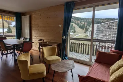 Image de Appartement 8 pers, 3 pièces, sud-ouest, parking et animaux admis