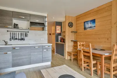 Image de Studio centre Morzine, 4 pers, proche télécabine, balcon, wifi