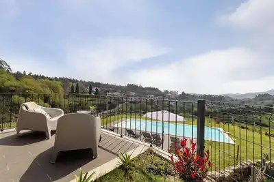 Image de Maison de vacances 'Casa Do Mordomo' avec vue sur les montagnes, Wi-Fi et climatisation