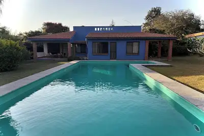 The House of Weiss, 10 minutes from the center of Tepoztlán.