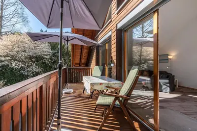 Image de Maison de vacances \"Haus\" avec vue sur les montagnes, terrasse partagée et Wi-Fi