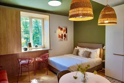 Image de Cozy studio in the old city of Brașov with a fabulous view of Tampa Peak.