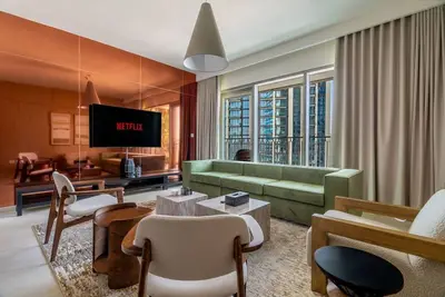 Image de Prime Location Full Burj View 2 min to Dubai Mall