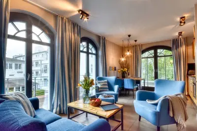 Image de Relaxed coastal living: Apartment Sandbank in the Villa Martha Binz