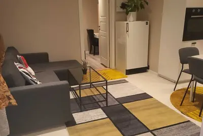 Charming 1-bedroom apartment in nice Akershus with WiFi, Ac at Hanaborg train s.