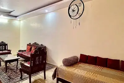 Image de Cozy 2-bedroom apartment in enjoyable Jaipur with fitness room, WiFi