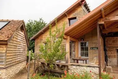 Image de Gîtes du hameau de Banne, séjour nature au Shed