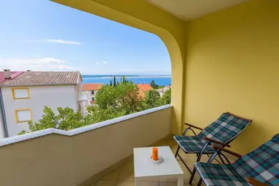 Image de Appartement méditerranéen à seulement 350 mètres de la plage avec vue sur la mer, barbecue électrique, parking privé