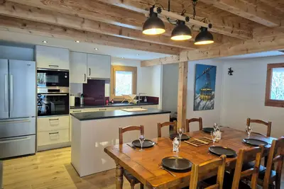 Image de Nouveau! Magnifique chalet Nordique à La Féclaz - Idéal pour 6 personnes