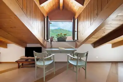 Image de Ferme 'Mini Appartamento Confortevole' avec vue sur la montagne, Wi-Fi et climatisation