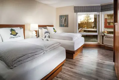 Image de 2 Comfortable Rooms w/ Concrete and Wood Accents, Near Uw Campus