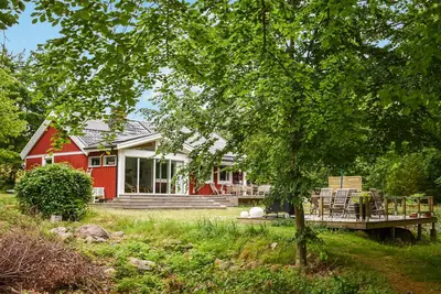 Image de Belle maison Ă Ronneby avec jacuzzi