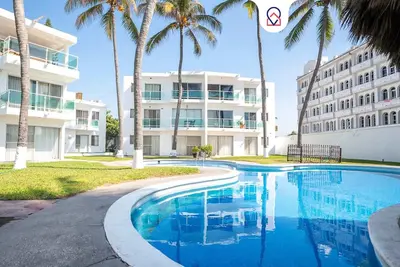 Playa Azul Apt | Sea views & Pool