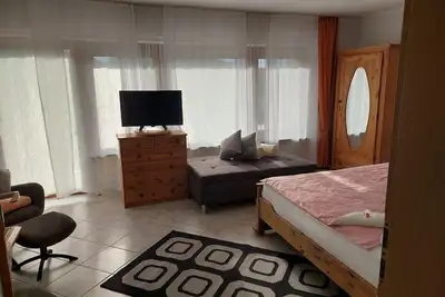 Image de Appartement \"Osterwiese\" avec terrasse privée, jardin privé et Wi-Fi