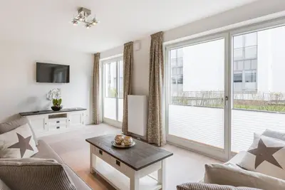 Image de Exclusive 3-room apartment with south-facing terrace in Westerland