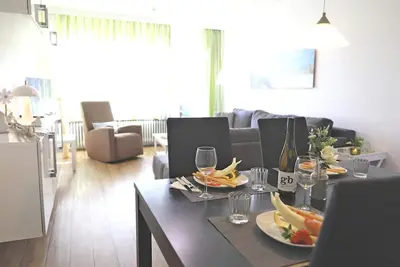 Image de Modern 2. 5-room apartment with south-facing balcony in Westerland for 4 people