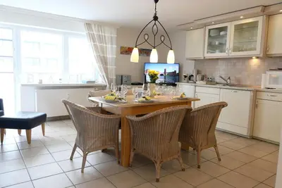 Image de Exclusive 3-room vacation apartment with balcony and sea view in Westerland