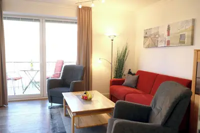 Image de Modern 2-room apartment with balcony and view of Brandenburg beach