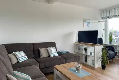 Image de Beachfront apartment 30 in Haus Poseidon Duhnen - beach chair on the beach included.