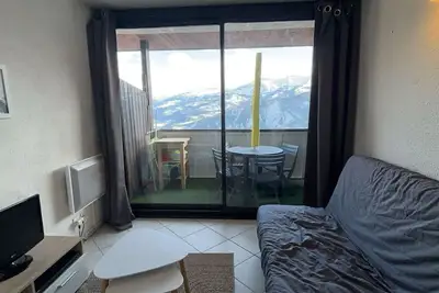 Image de Studio montagne 4 pers, Wi-Fi, près des pistes Pra-Loup 1600