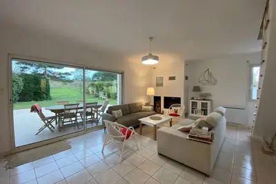 Image de Grande maison près du phare avec Wi-Fi, animaux admis, parking, proche plage pour 8 personnes