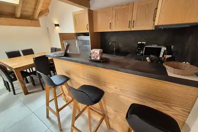 Image de Duplex lumineux 8 pers, proche pistes, animaux ok