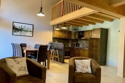 Image de Spacieux duplex lumineux à 250m des pistes, animaux admis