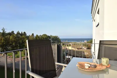 Image de Spa Penthouse \"Meerlust\" in the Villa Strandläufer Baabe with balcony and sauna