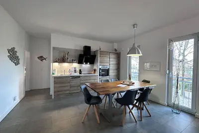 Image de Relaxed Baltic Sea family vacation: \"Backbord\" vacation apartment in the Sellin quarter