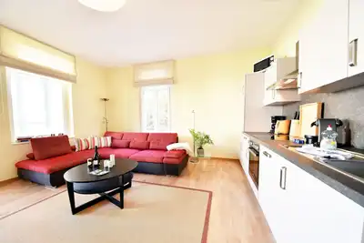 Image de Stylish Baltic Sea stay: 'Seestern' vacation apartment in historic Villa Odin