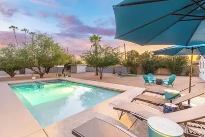 Image de New! Scottsdale Cactus Family Oasis, Htd pool & Spa, Fire Pit