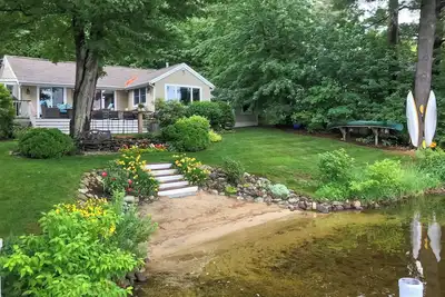 Lakefront Milton Home w/ Dock & Private Beach