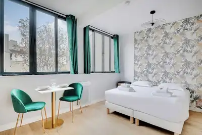 Image de Charmant appt -1br-4p- Parc des Buttes-Chaumont