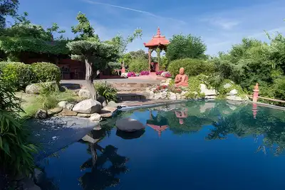 Image de Maison de campagne 'Maravilloso Jardin Oriental' avec vue sur la montagne, Wi-Fi et climatisation