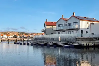 Maison en bord de mer à Rönnäng avec.