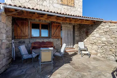 Image de Maison de campagne \"Casa Del Tio Primitivo\" avec vue sur les montagnes, terrasse privée et Wi-Fi