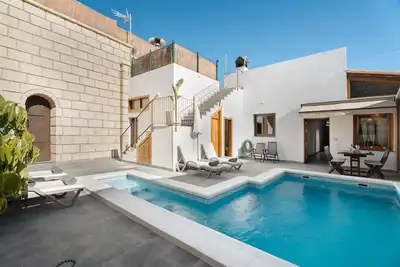 Image de Villa de vacances 'Casa América' avec vue sur la mer, Wi-Fi et climatisation