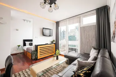 Image de Wola 15th Floor City View Apartment