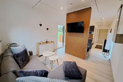 Image de Maison de vacances 'Fimo Haus' avec vue sur la mer, terrasse privée et Wi-Fi