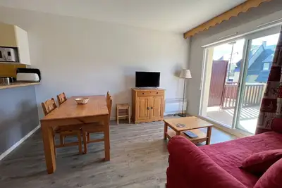 Image de Appartement T2 avec terrasse et accès Spassio, proche des pistes, 6 pers, animaux acceptés